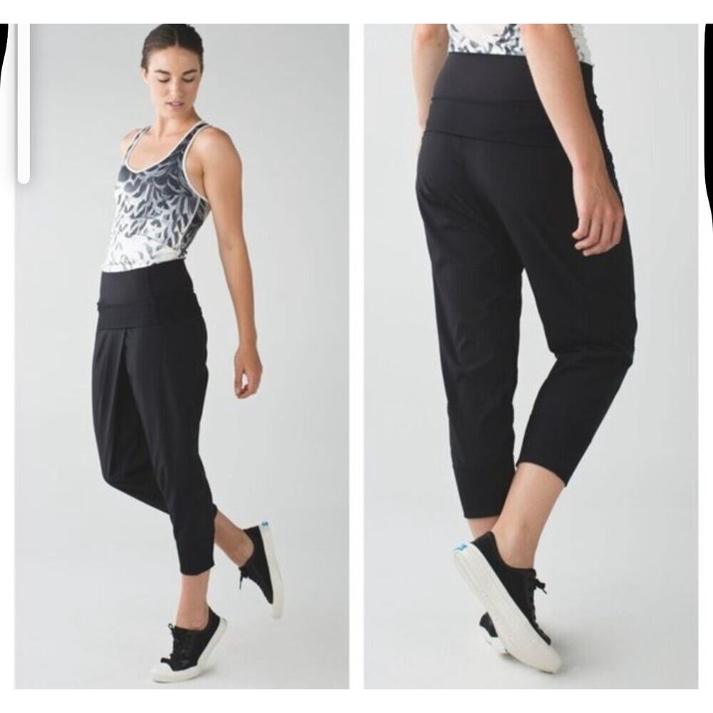 Lululemon Dance to Yoga adjustable rise harem pants 6